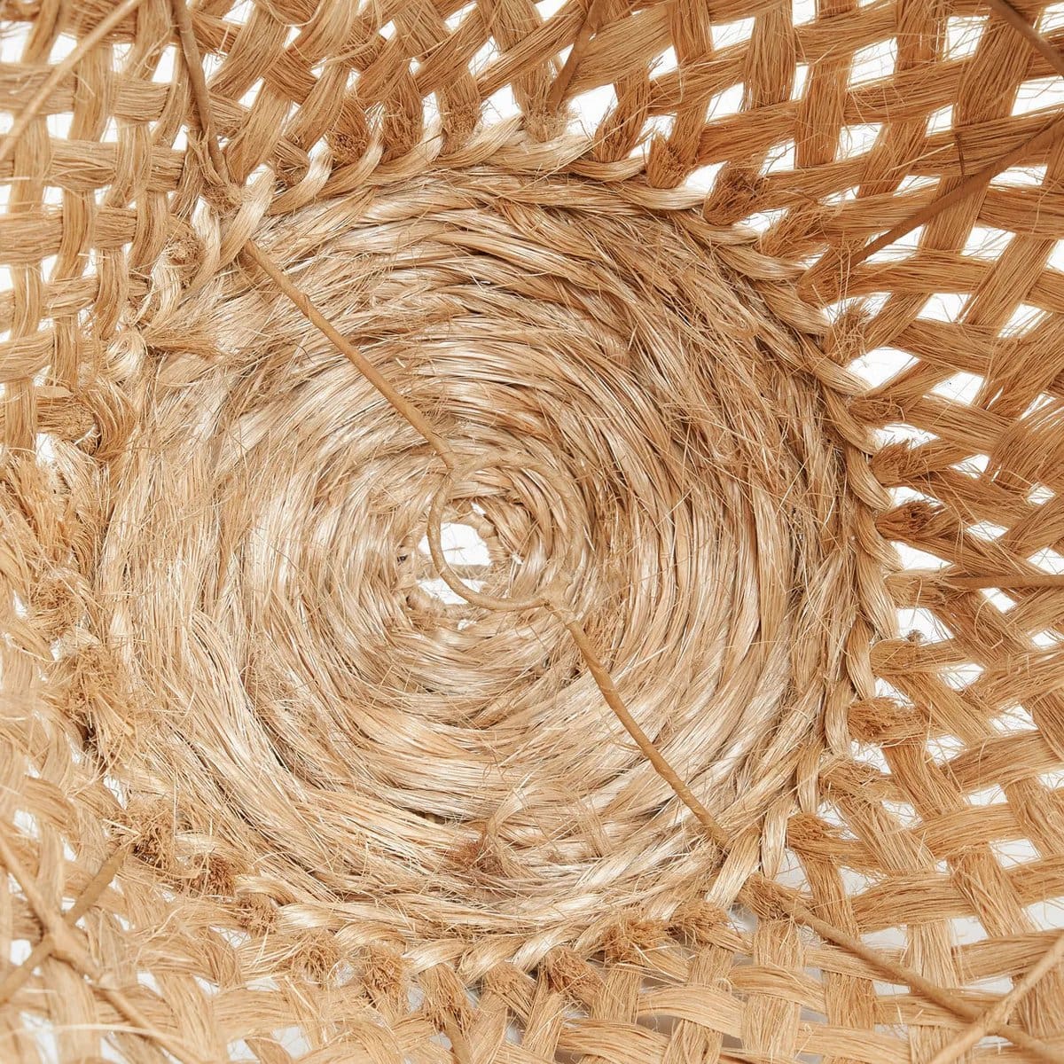 Le Pendentif Méduse Abaca – Naturel – L