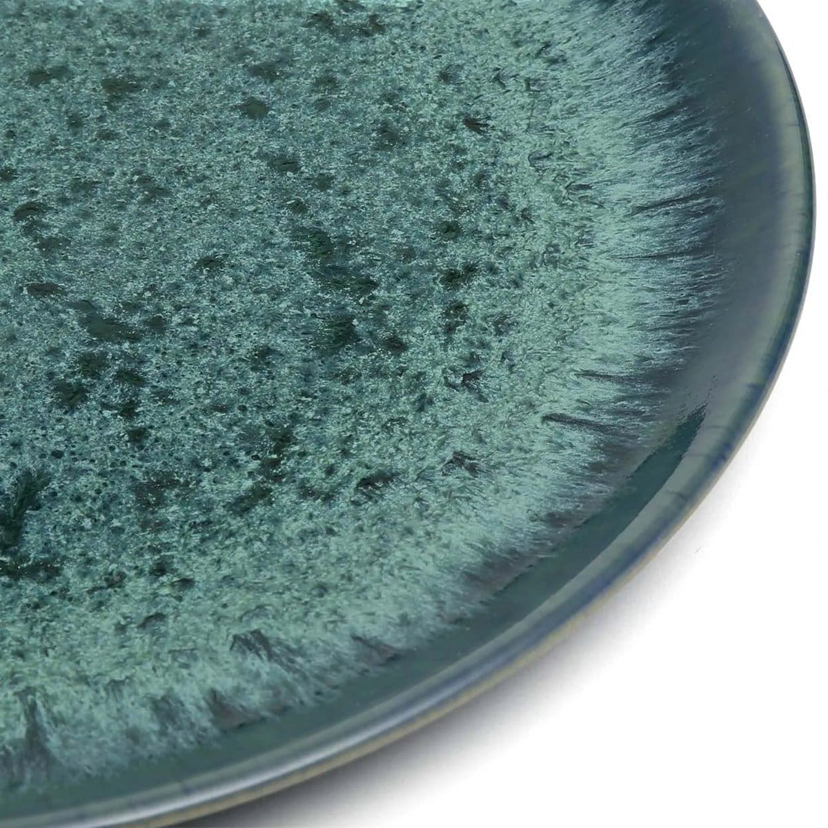 L’Assiette Plate Aqua – Lot de 4