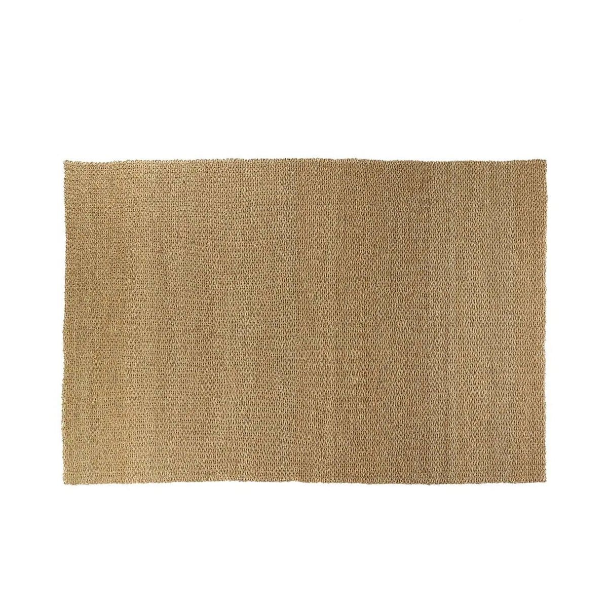 Tapis naturel Sizali – Texture organique en sisal, lignes sobres et élégance brute (neuf)