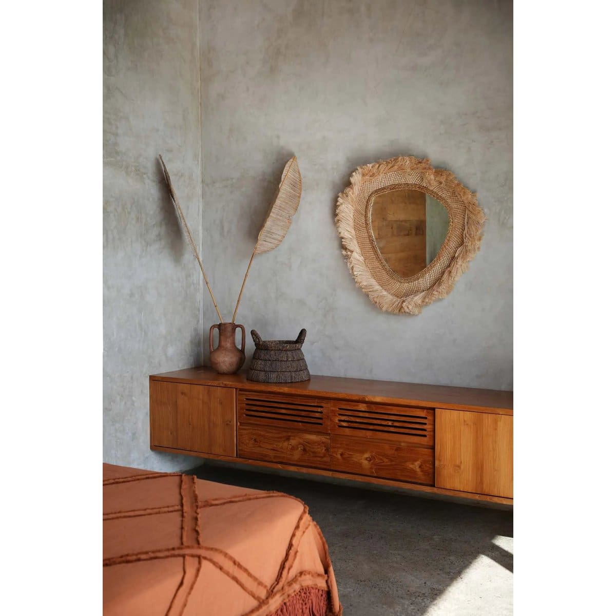 Miroir bohème chic – La Contessa, élégance artisanale venue d’Indonésie – L
