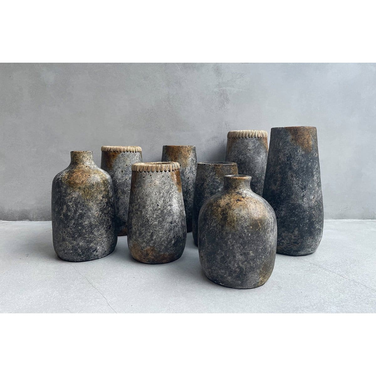 Le vase classy – gris antique – l – occasion