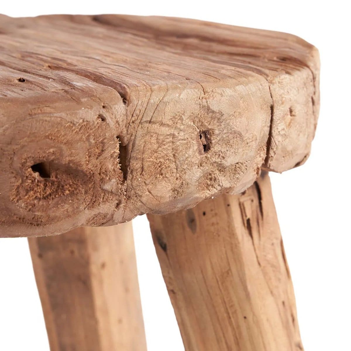 La table d’appoint rustique Marabunta – Naturel