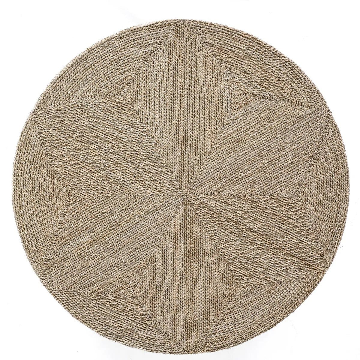 Pouf géant – Création artisanale en seagrass tissé main, design Vietnam