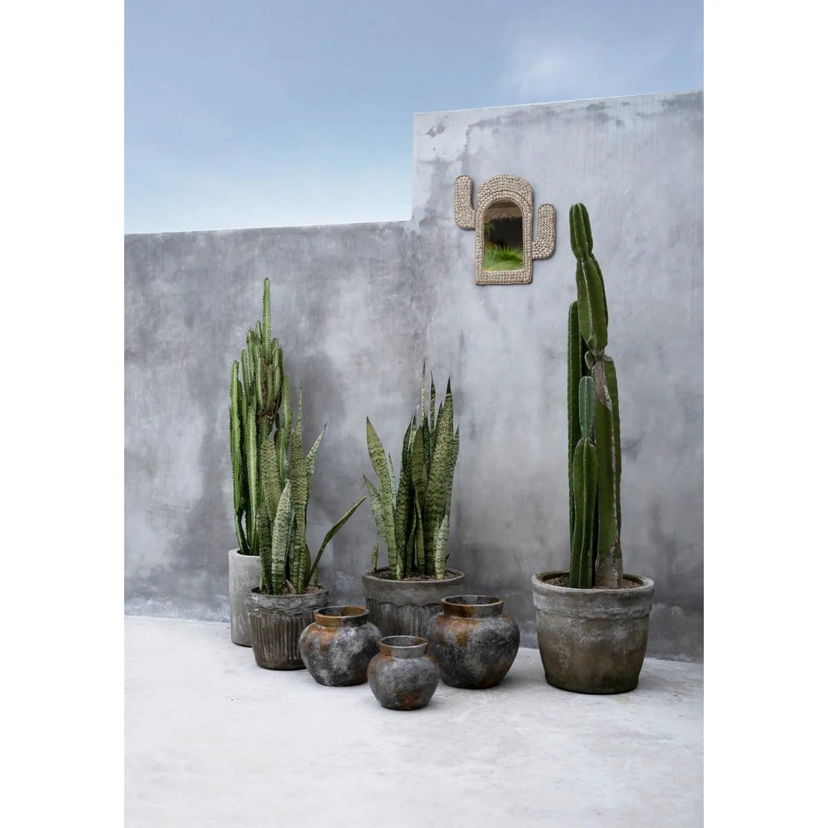 Le vase funky – gris antique – s – occasion