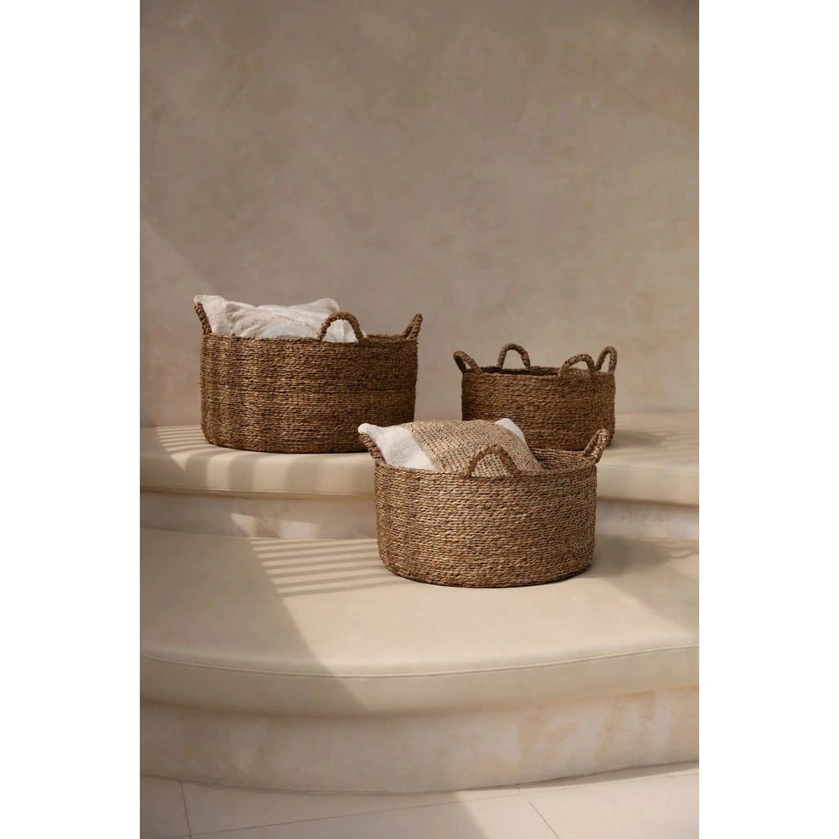 Paniers Les Quatre Mains – Naturel – L