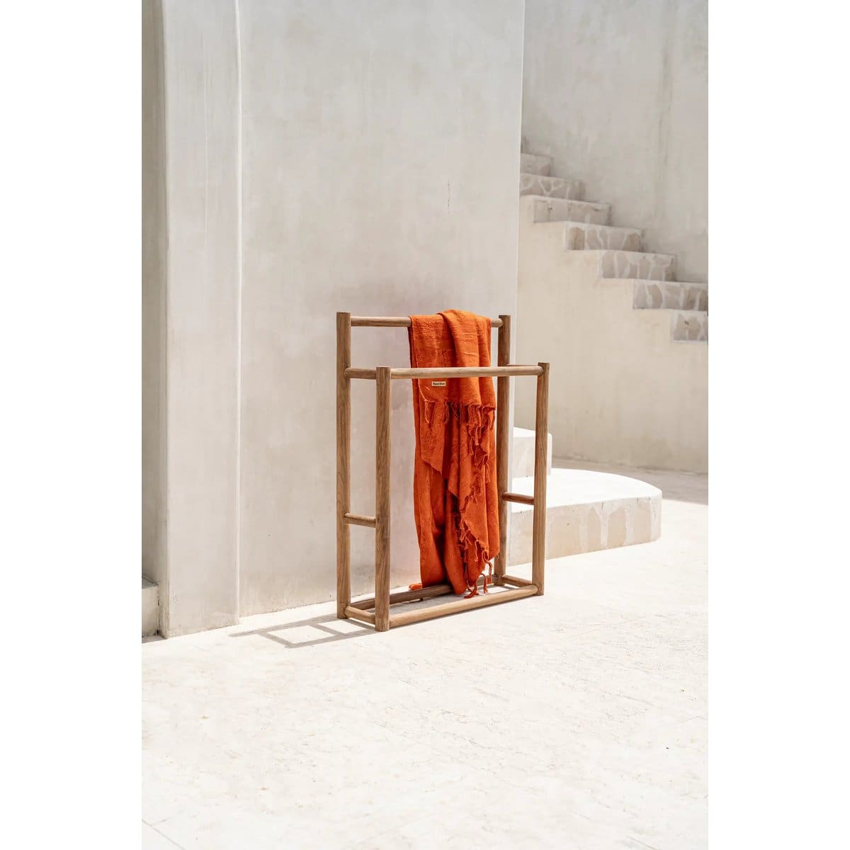 Le porte-serviettes rustique