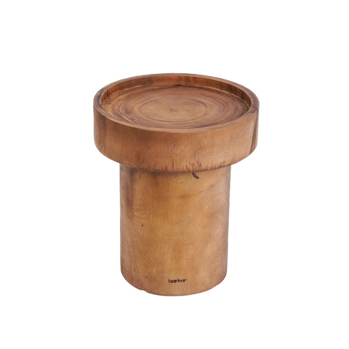 Table d’appoint Quichua – Bois de suar massif au design minimaliste (pièce neuve)