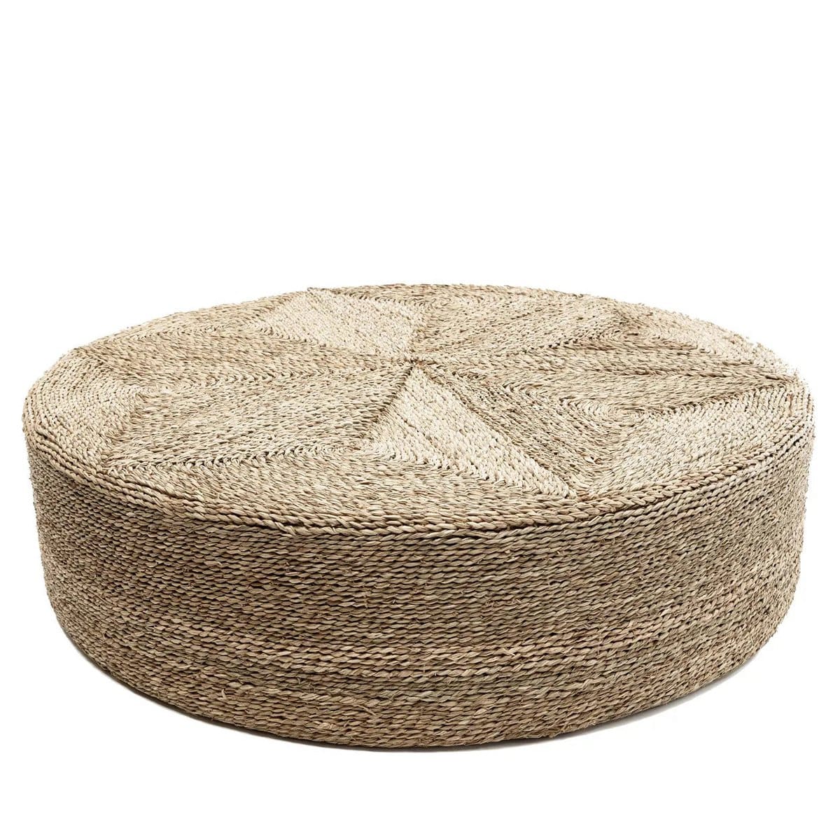 Pouf géant – Création artisanale en seagrass tissé main, design Vietnam