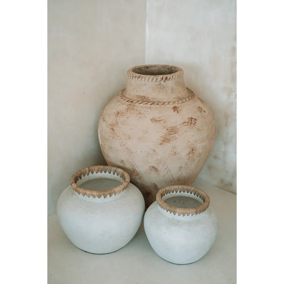Le vase styly – béton naturel – m – occasion