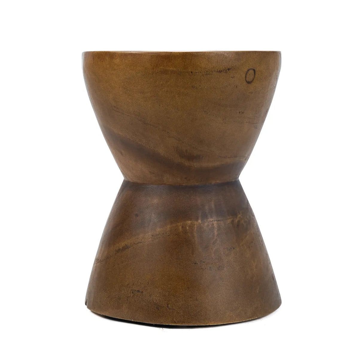 Tabouret design Pacha Mama – Création artisanale en bois naturel inspirée de la terre