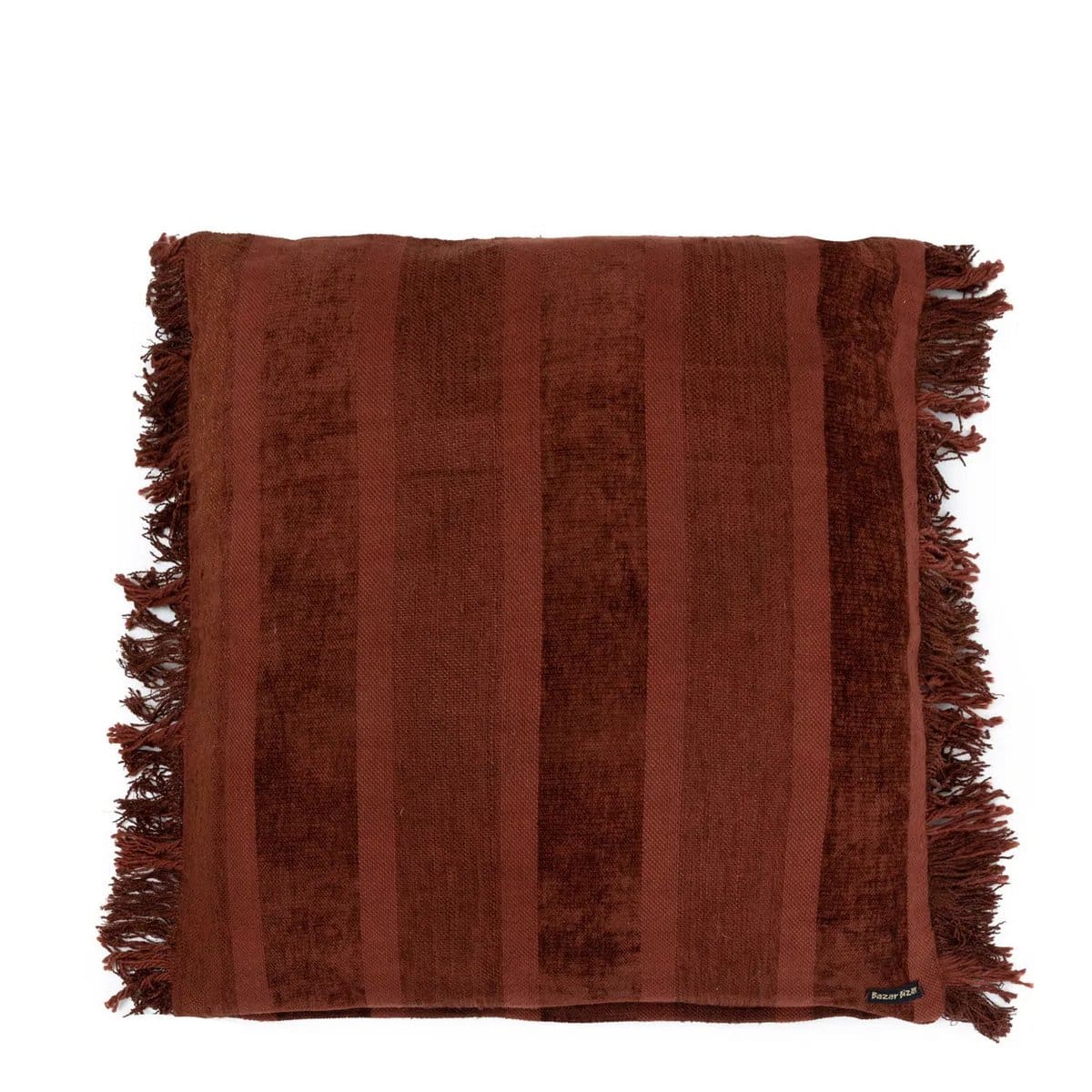 Housse de Coussin Oh My Gee – Velours Bordeaux – 60×60