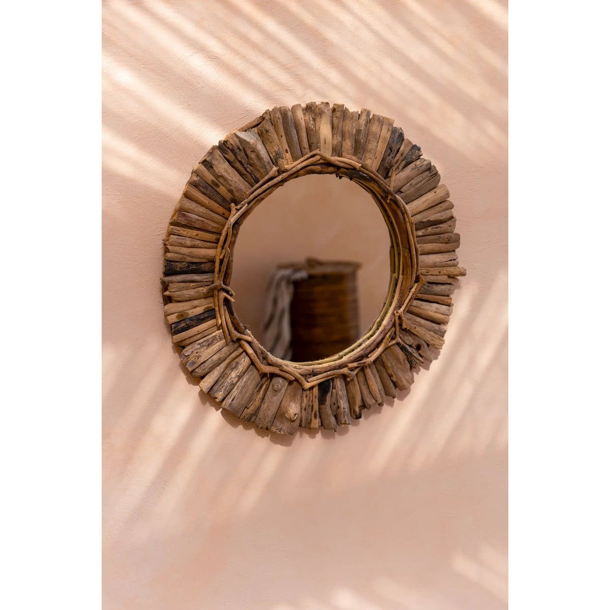 Le Miroir Couronne Driftwood – Naturel – M