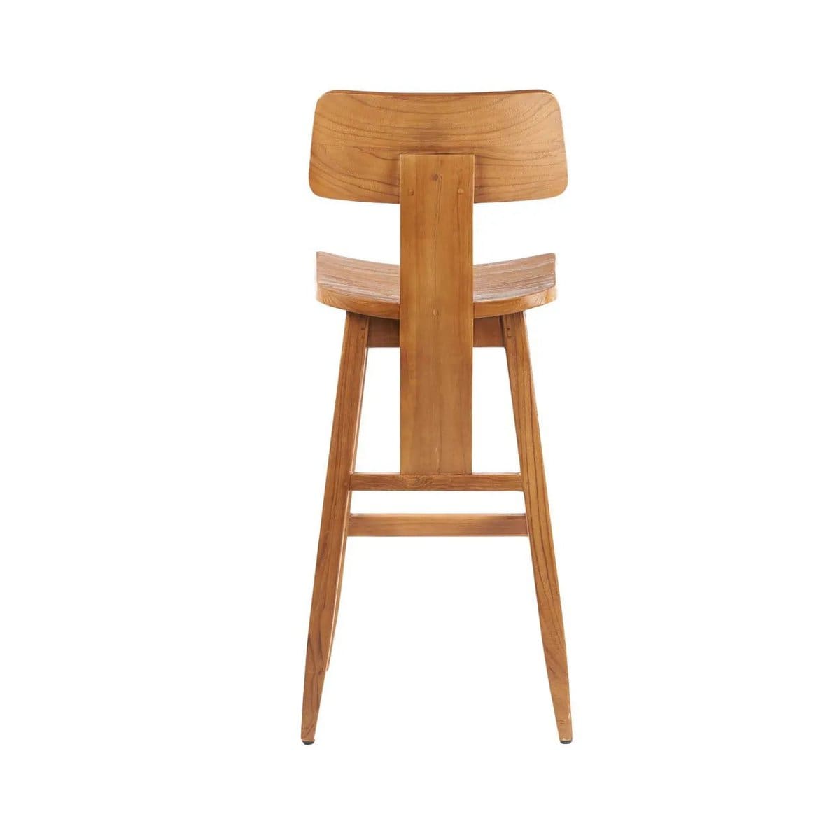 Tabouret de bar en bois naturel – Design Lovya 109 cm (pièce neuve)