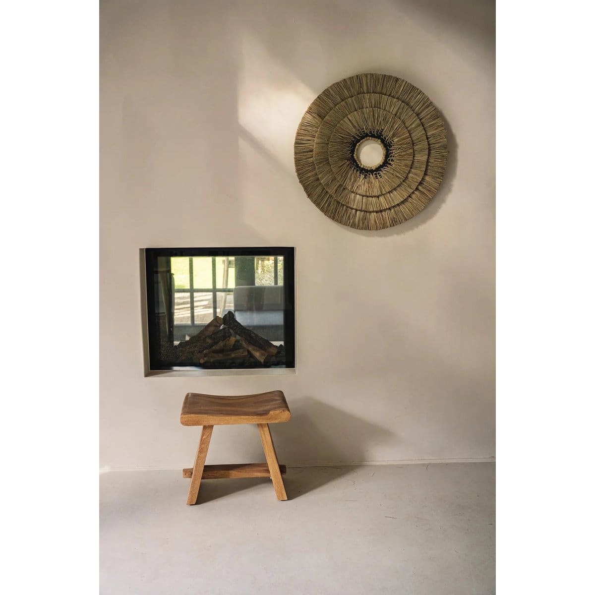 Tabouret en bois de suar – Design naturel et intemporel, fabrication artisanale (neuf)