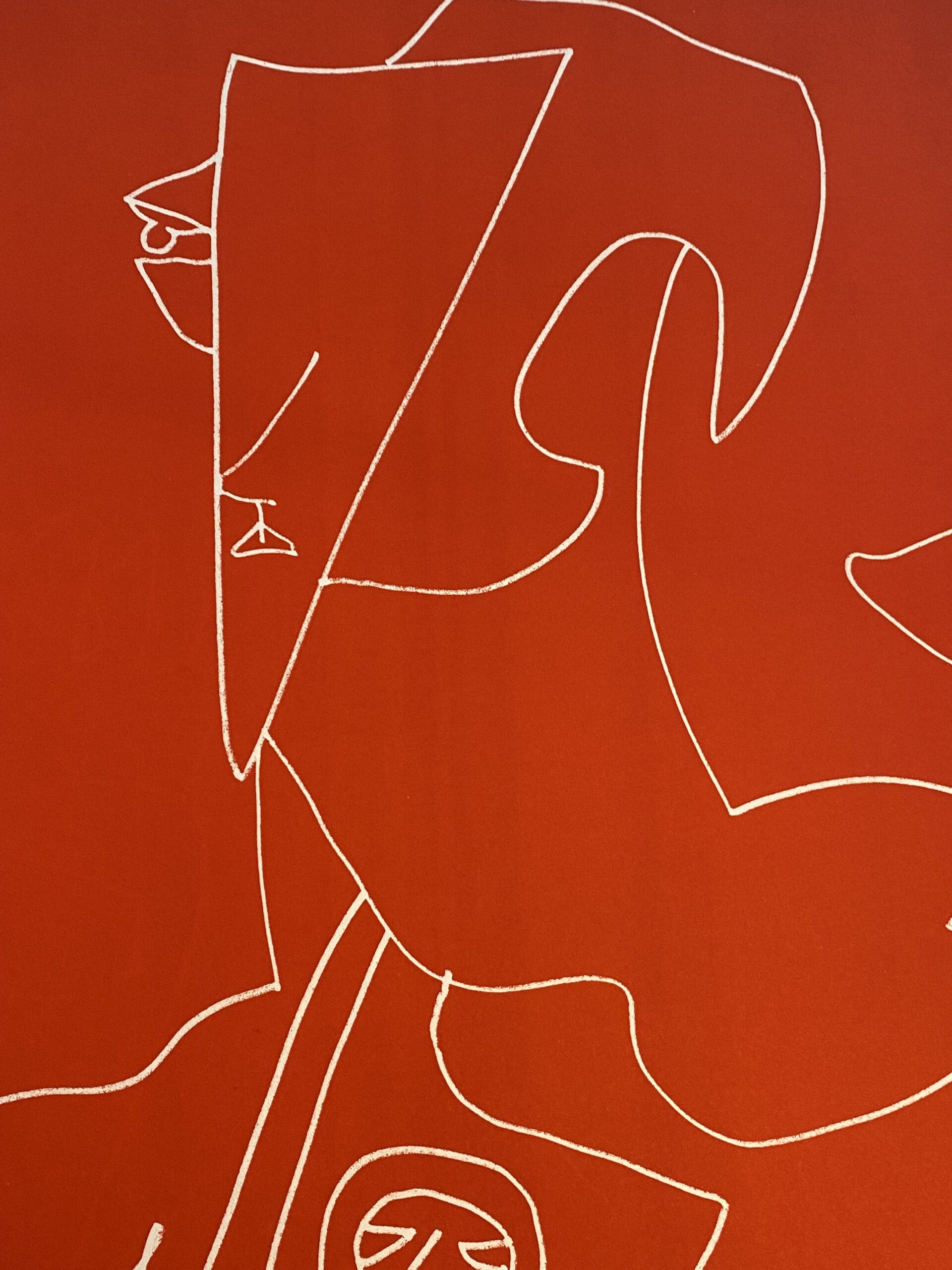 Charles Lapique – Le Démiurge, lithographie originale signée, 1966, tirage 49/50