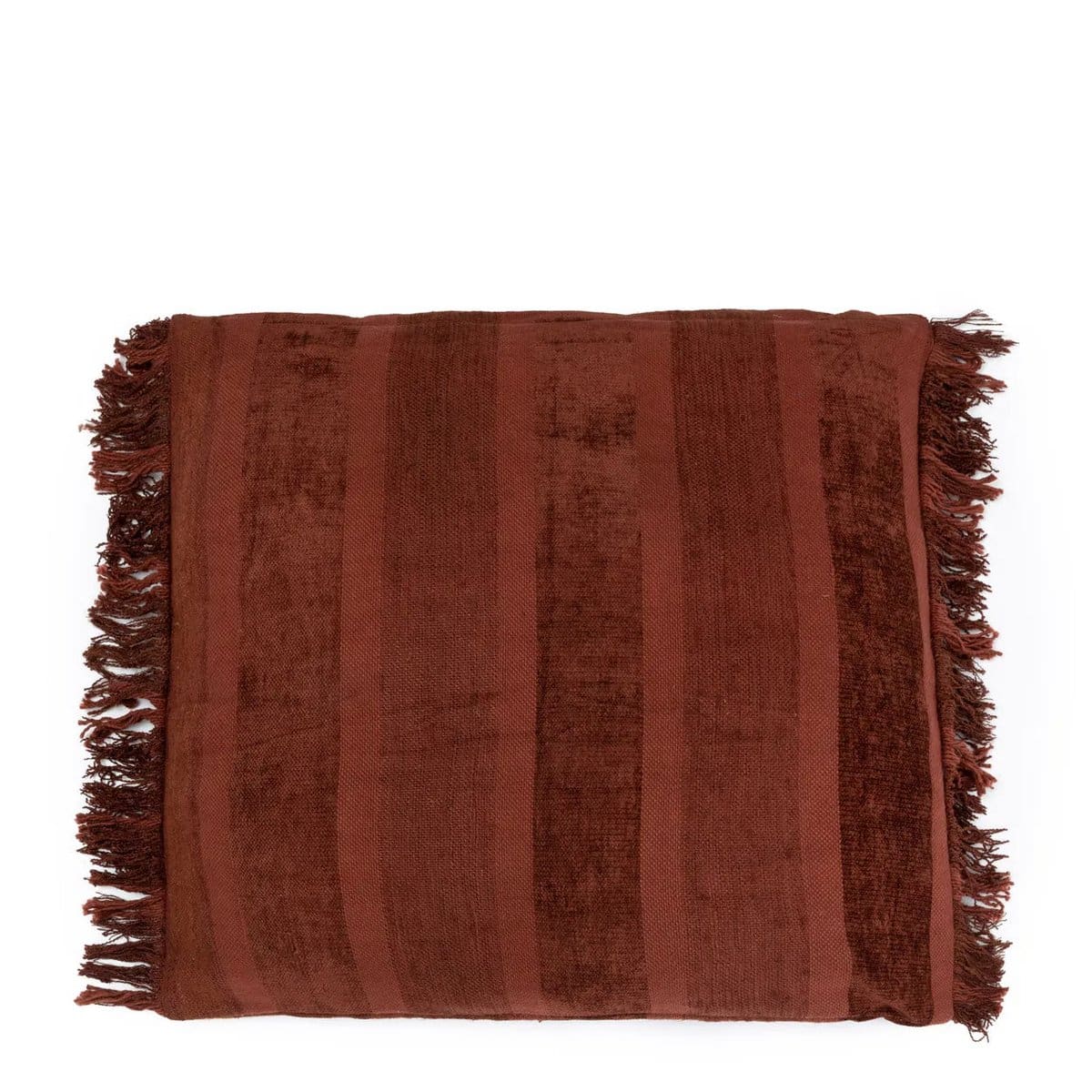 Housse de Coussin Oh My Gee – Velours Bordeaux – 60×60