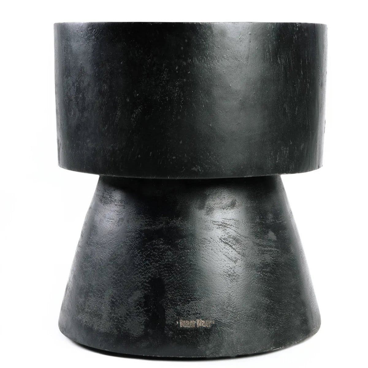 Élément design Warmi – Tabouret ou table en bois de suar noir (neuf) | The Auctionlab