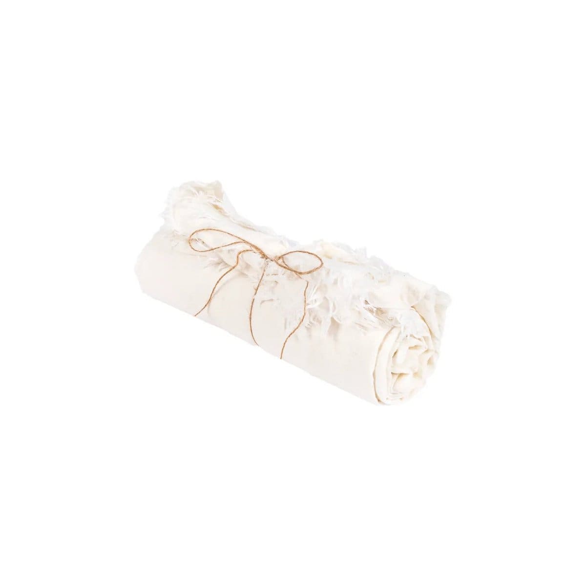 La Nappe en Lin – Blanc – 150×200