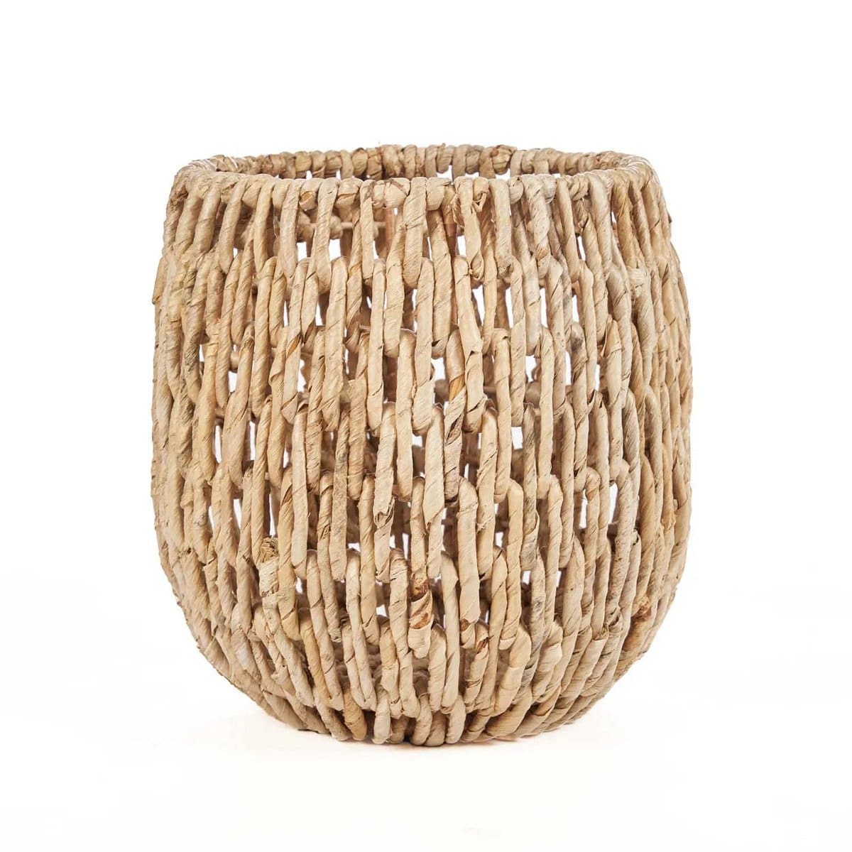 Nature tressée – Panier décoratif Louh Louh artisanal en fibres de bananier – L