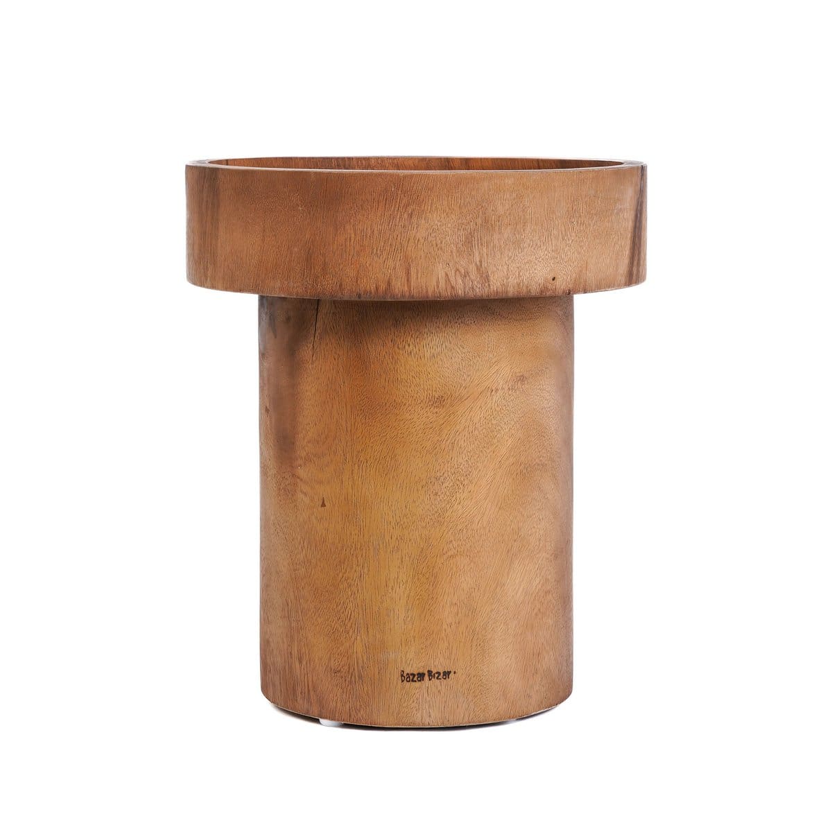 Table d’appoint Quichua – Bois de suar massif au design minimaliste (pièce neuve)