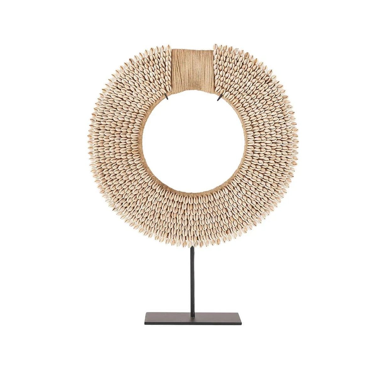 Mémoire des Rivages – Ornement contemporain en coquilles, pièce artisanale