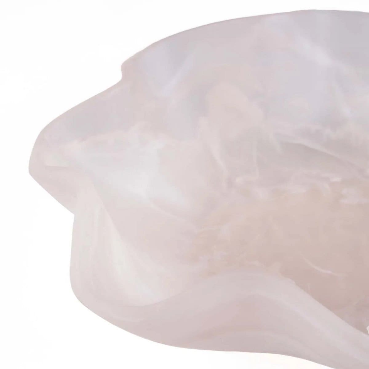 Le Bol à Fruits Bio en Résine – Rose Blanc