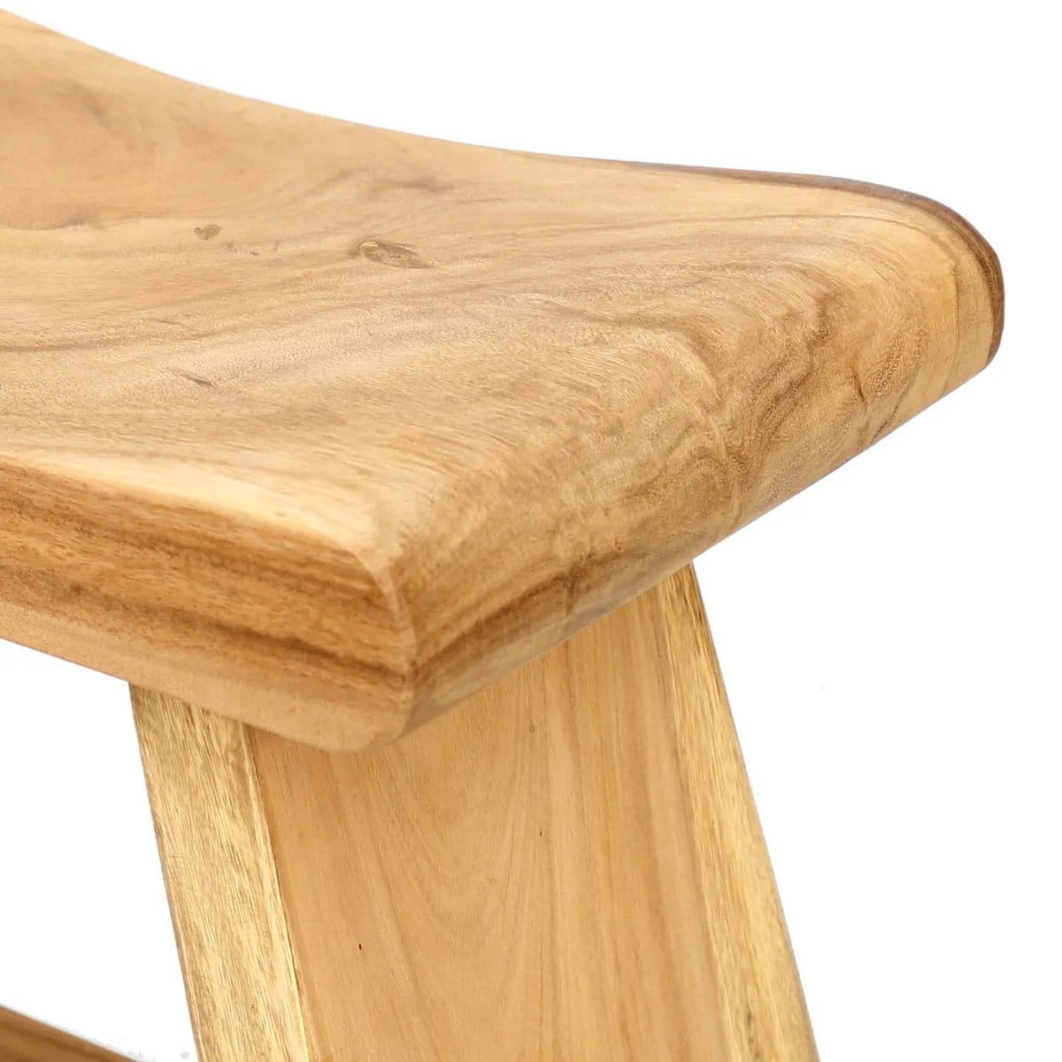 Tabouret en bois de suar – Design naturel et intemporel, fabrication artisanale (neuf)