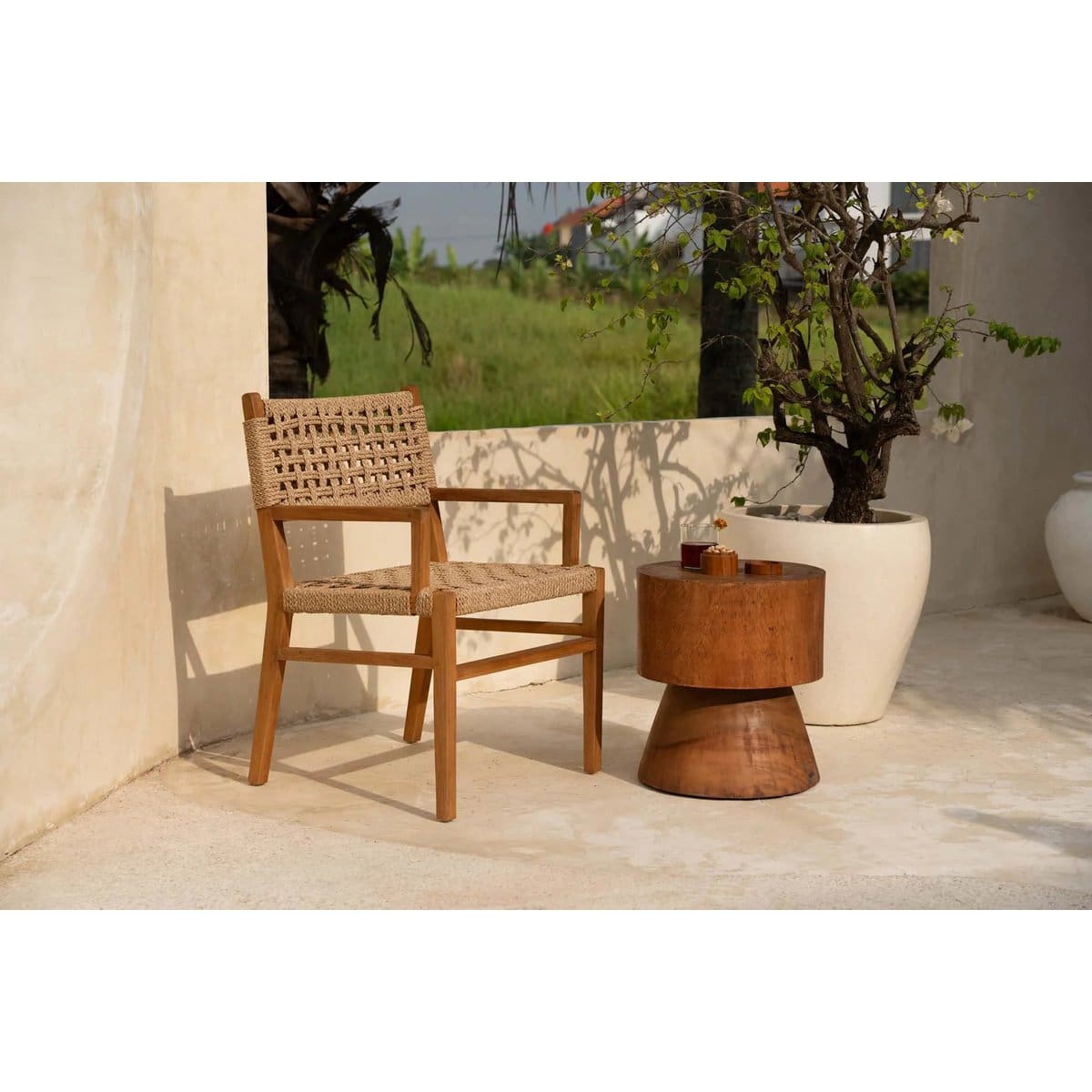 Le tabouret Mitcha – Naturel