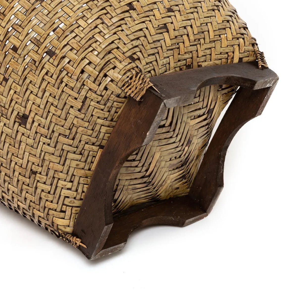 Le Panier de Rangement Colonial – Brun Naturel – L