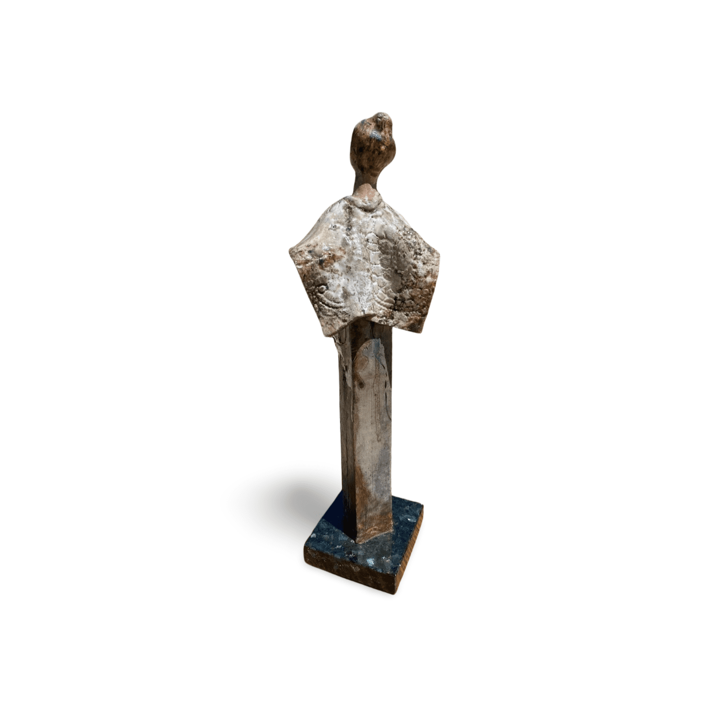 L’Arlésienne – Sculpture en céramique et métal signée Jean Pierre Mocci