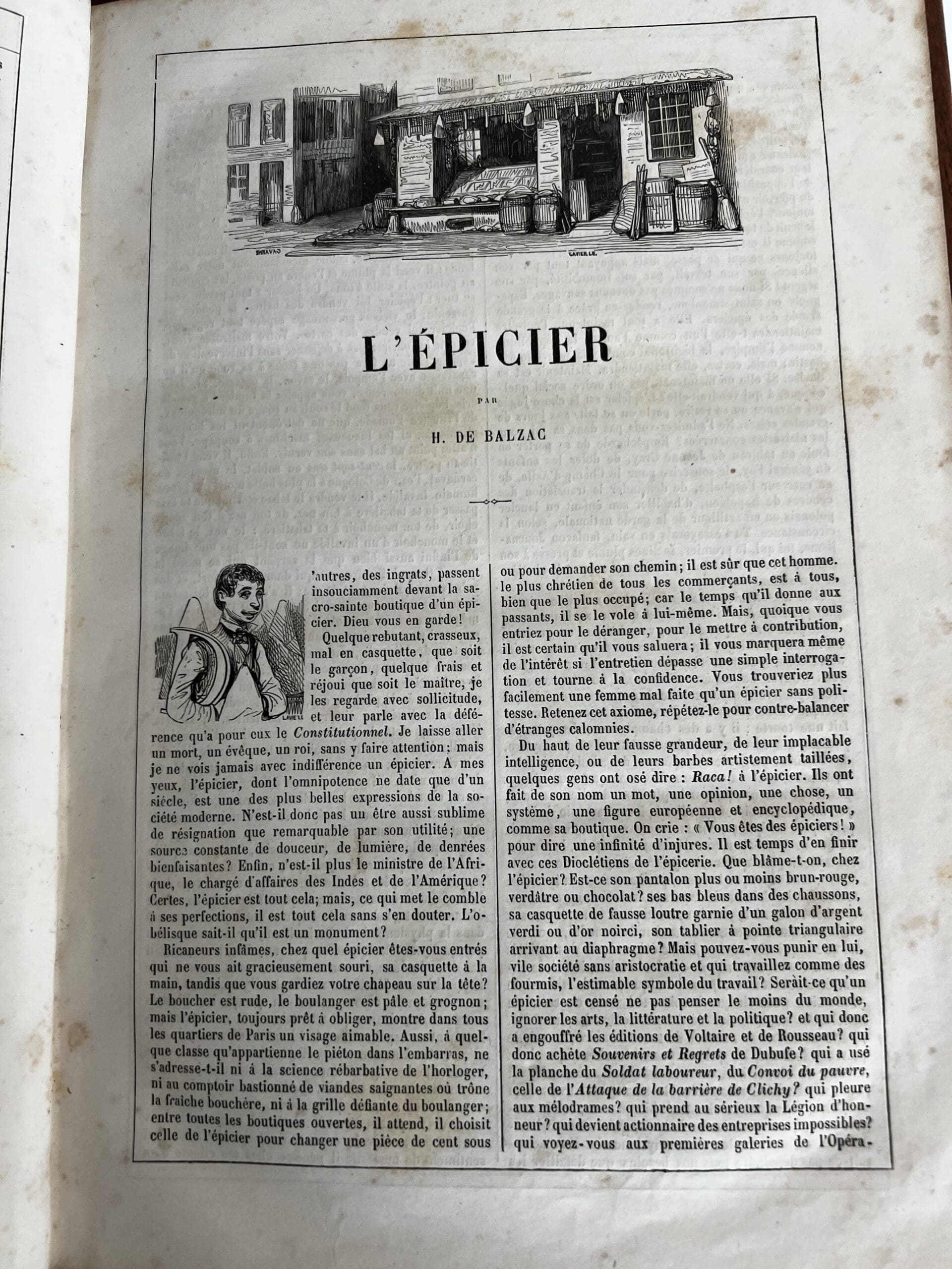 Les Français peints par eux-mêmes, 1835 – Livre rare illustré XIXe siècle