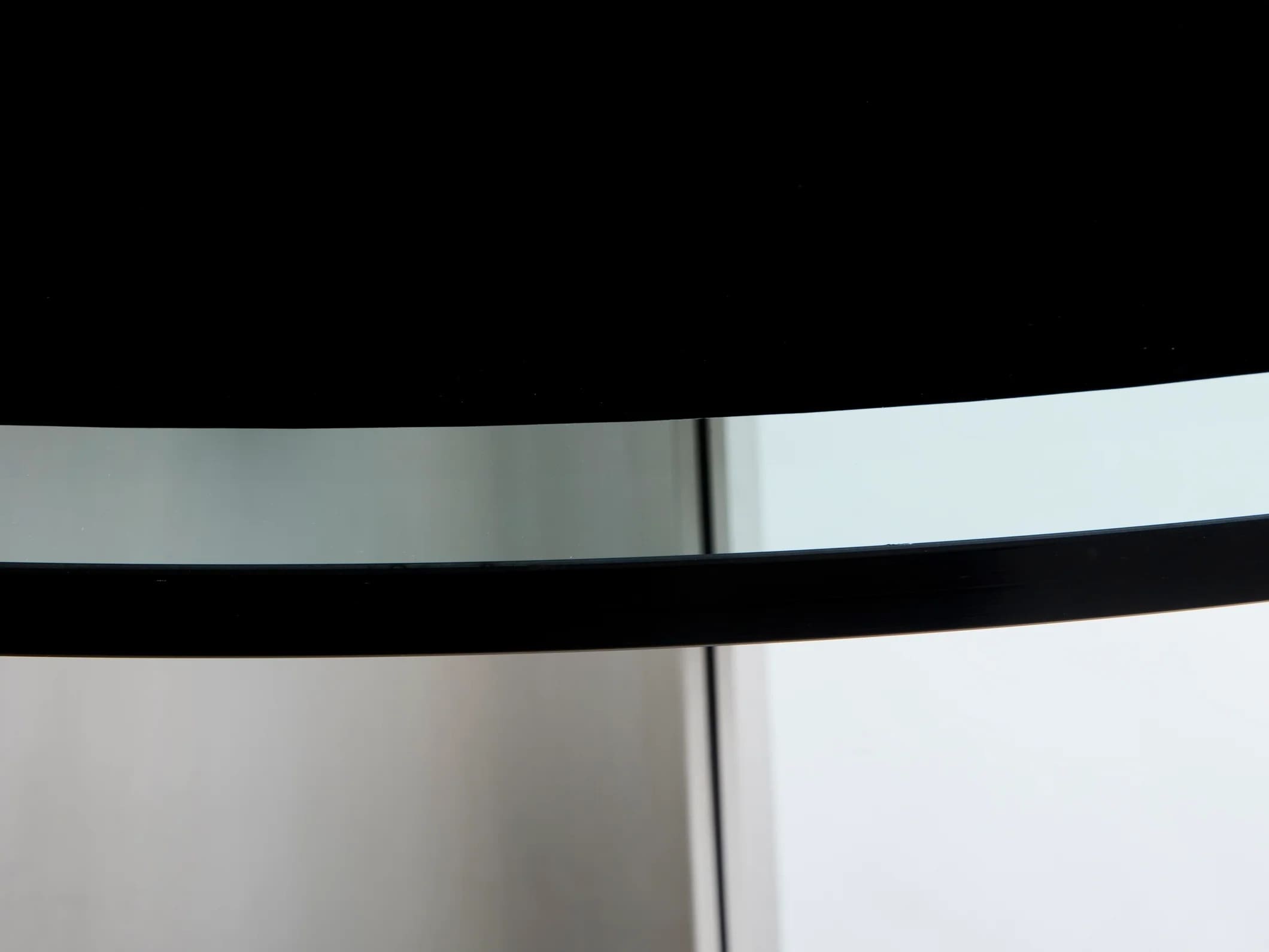 Table Luigi Saccardo UFO en verre et acier brossé, Maison Jansen, 1970