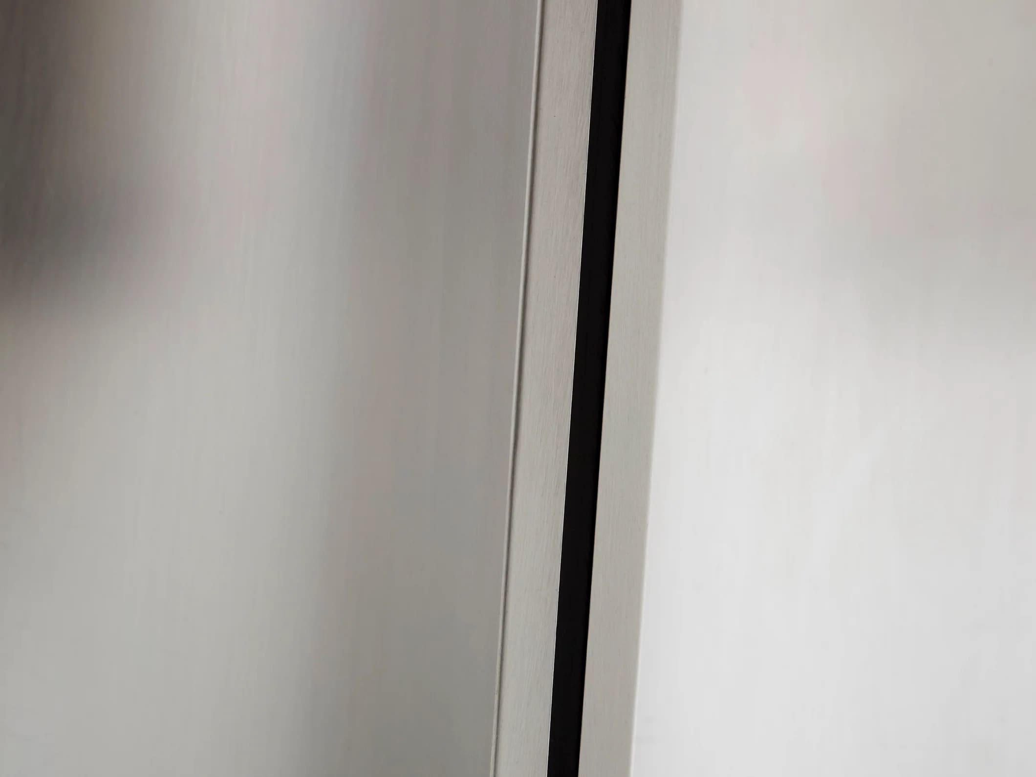 Table Luigi Saccardo UFO en verre et acier brossé, Maison Jansen, 1970