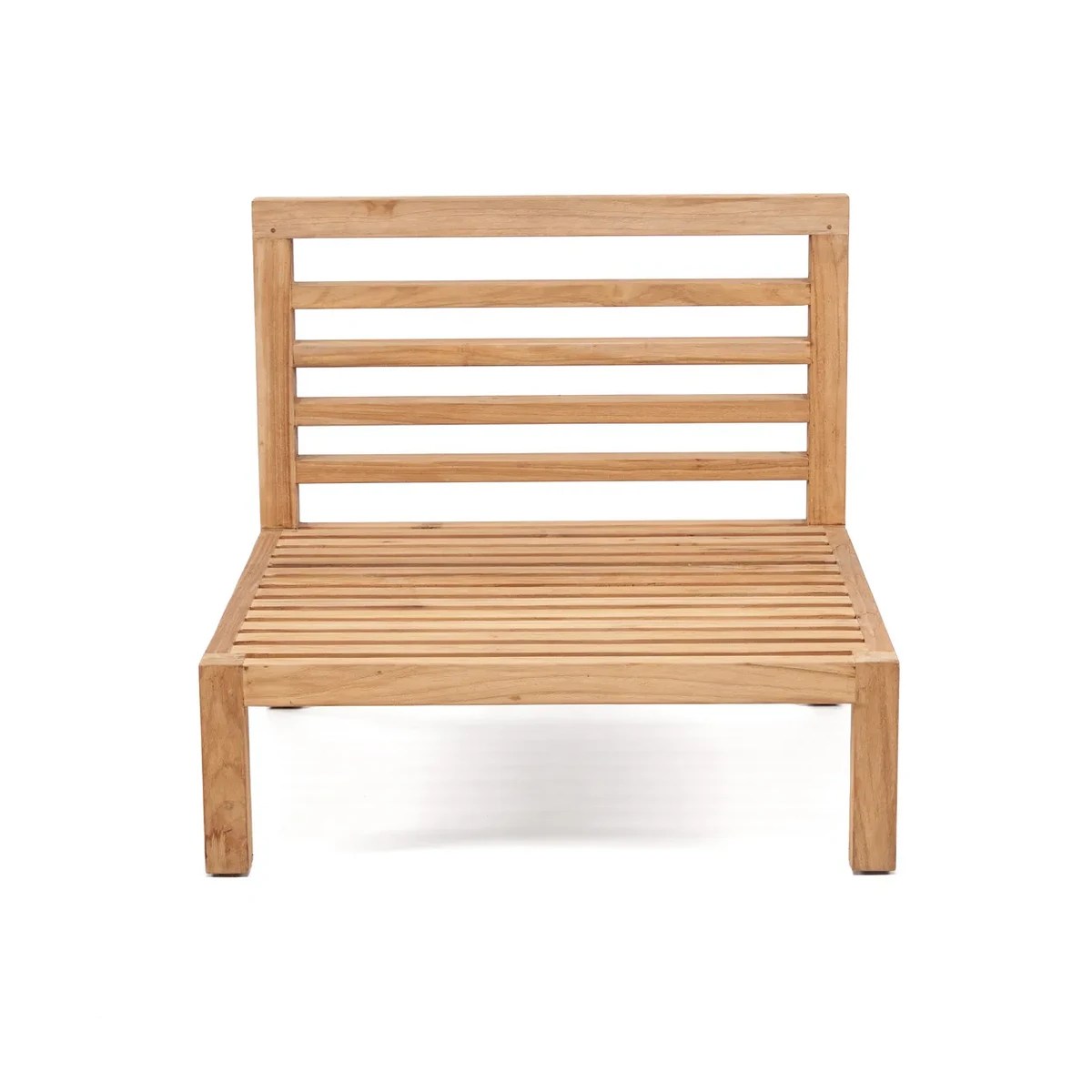 Chaise d’extérieur contemporaine Moyo  – Ligne tropicale signée Bazar Bizar (création neuve)