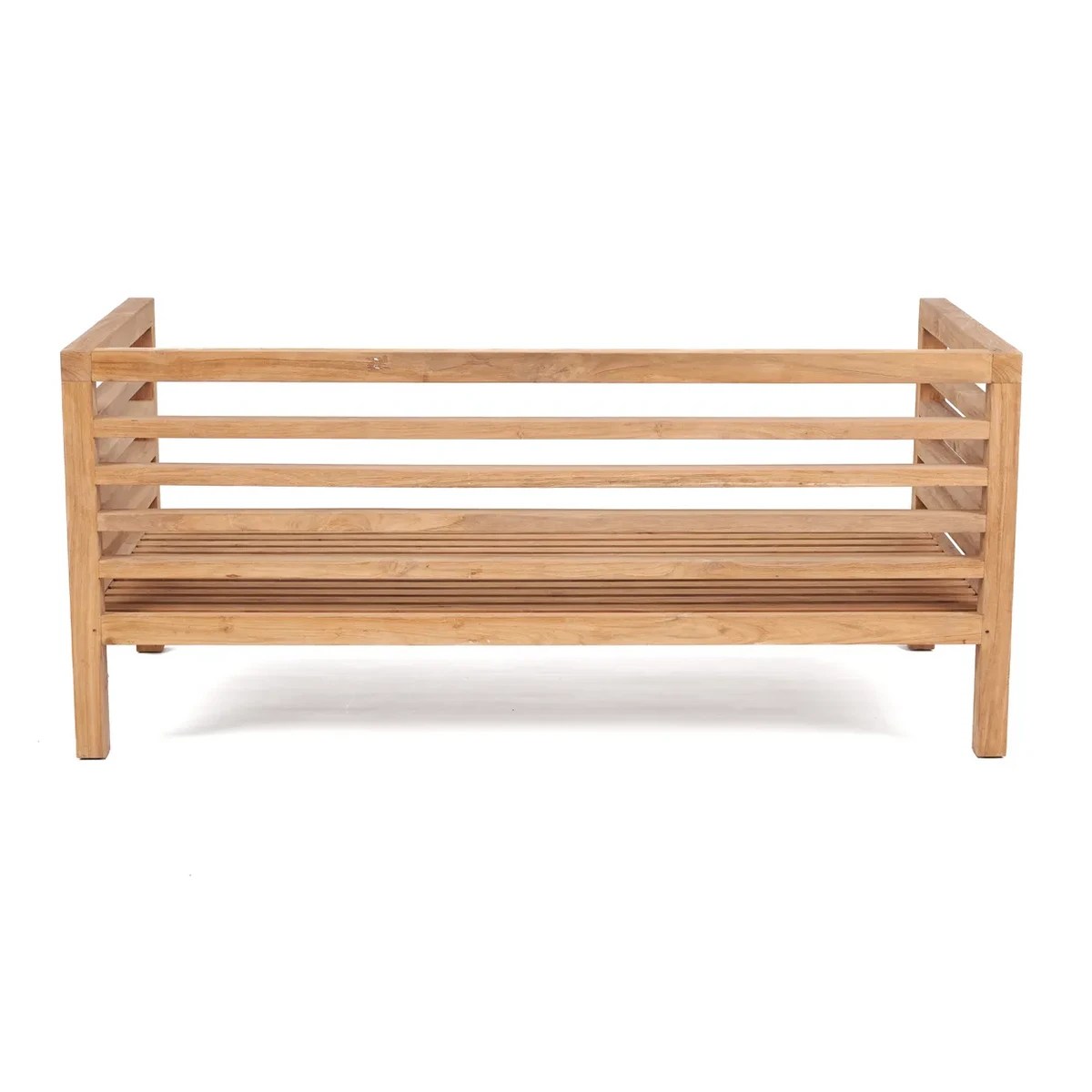 Banquette modulaire en bois – Modèle Moyo 2 places pour extérieur (création neuve)
