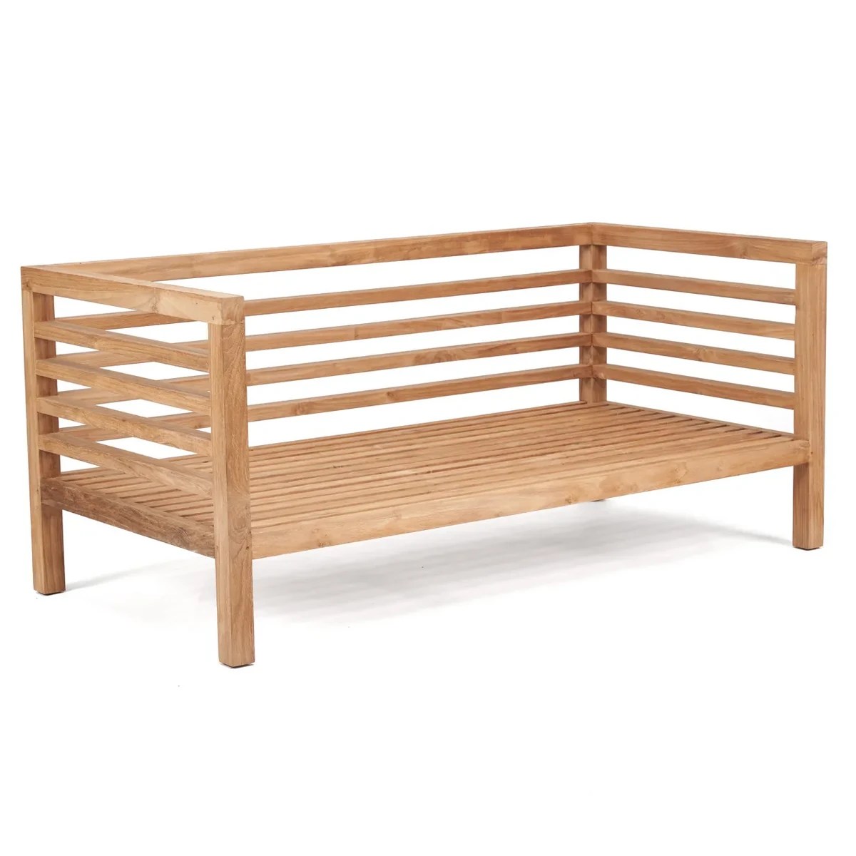 Banquette modulaire en bois – Modèle Moyo 2 places pour extérieur (création neuve)