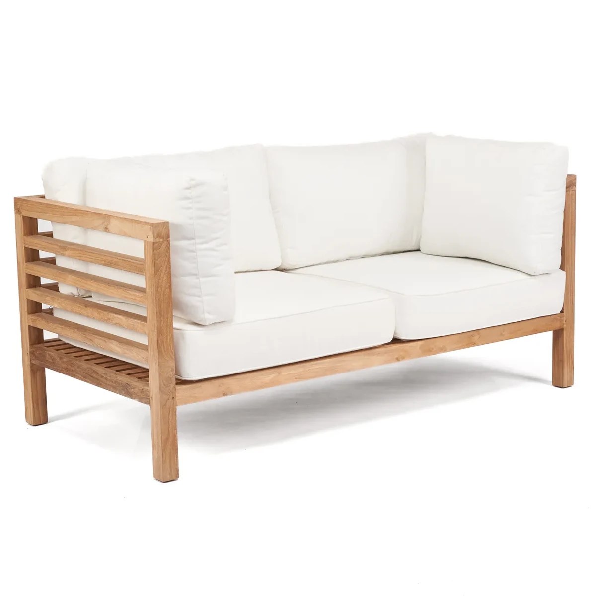Banquette modulaire en bois – Modèle Moyo 2 places pour extérieur (création neuve)