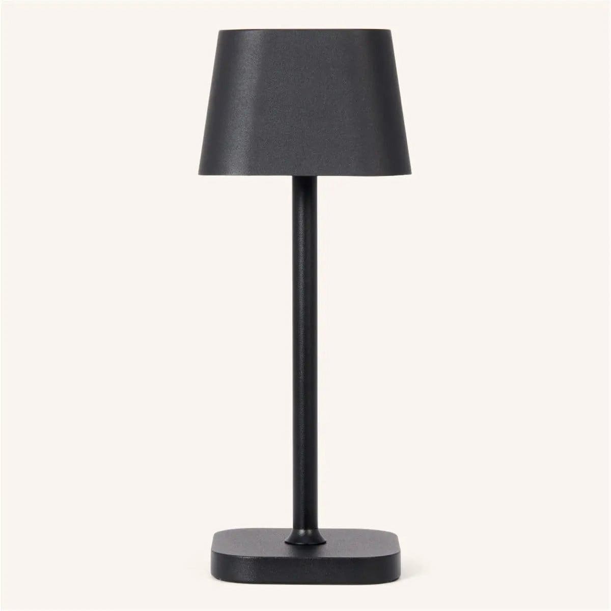 Lampe de table sans fil rechargeable Ava Black – Design minimaliste et lumière modulable (pièce neuve)