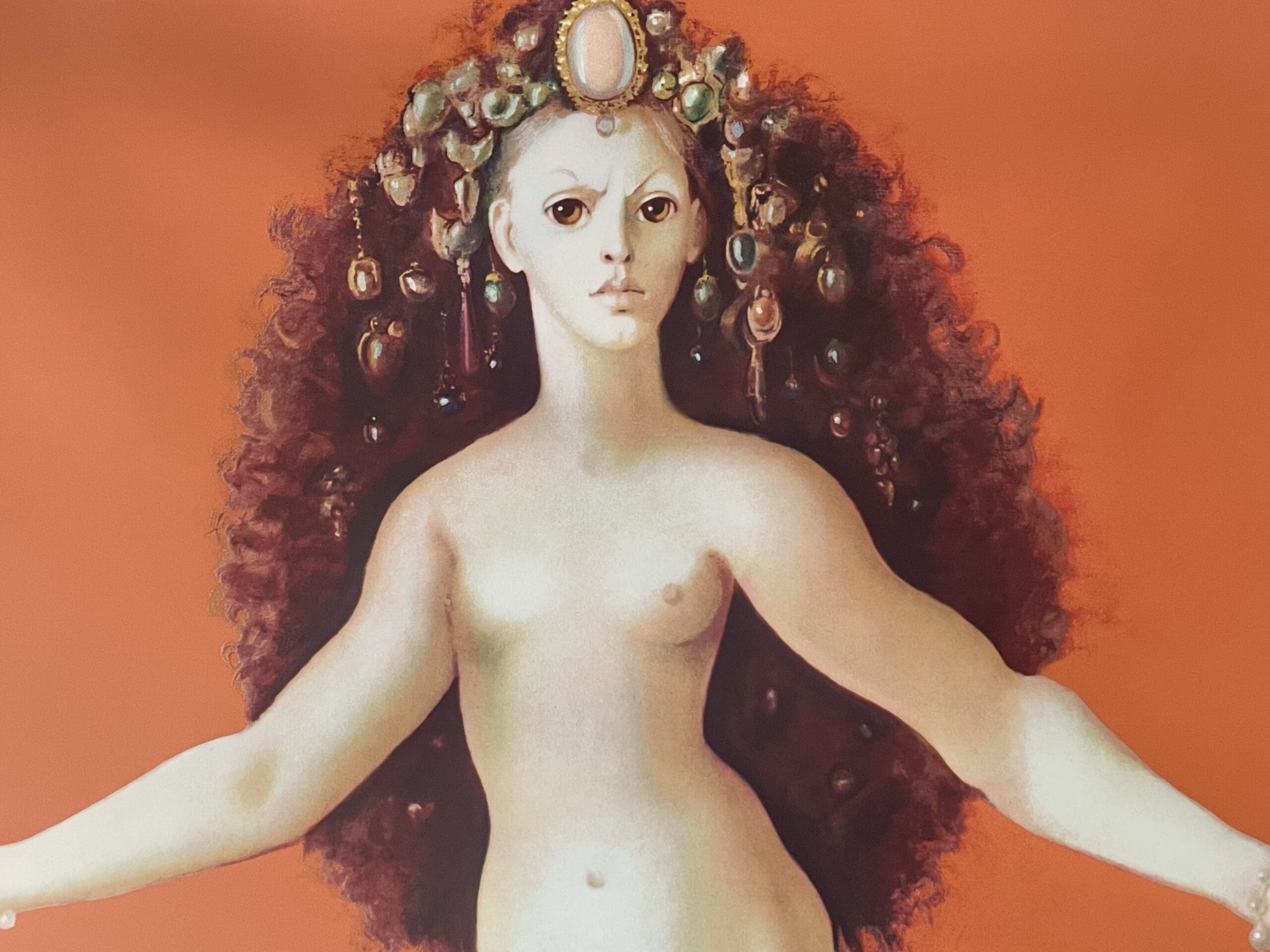 Leonor Fini – Princess, lithographie originale signée, circa 1970