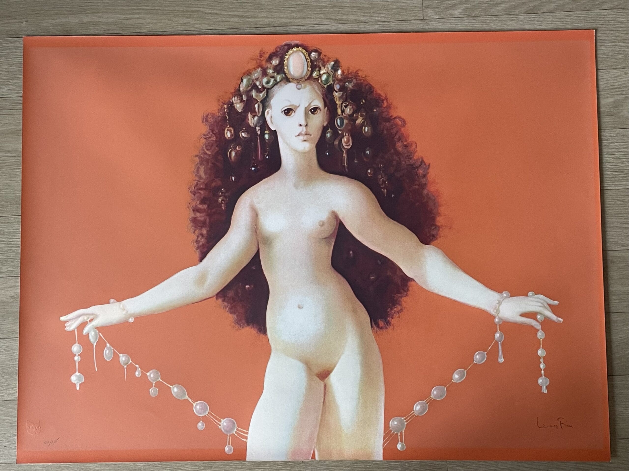 Leonor Fini – Princess, lithographie originale signée, circa 1970