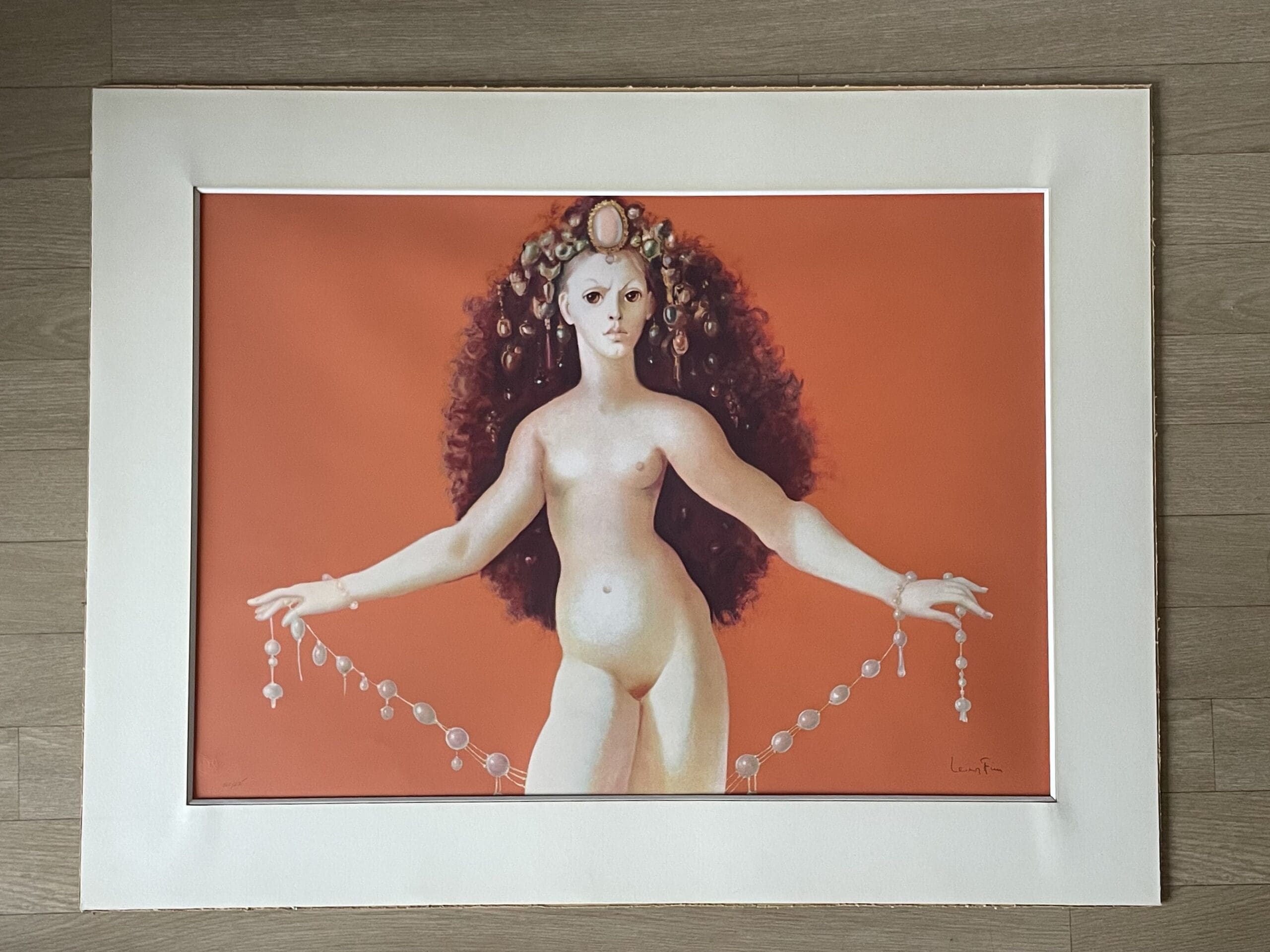 Leonor Fini – Princess, lithographie originale signée, circa 1970