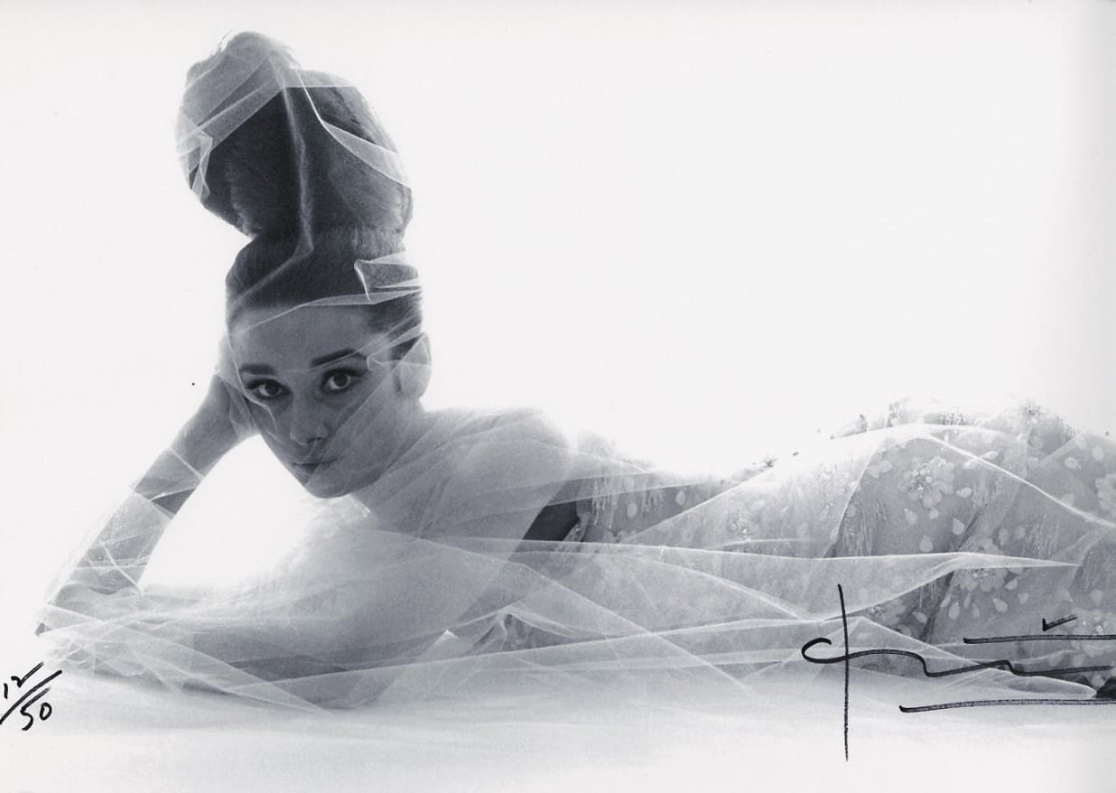 Audrey Hepburn Laying Down – Bert Stern, 2007