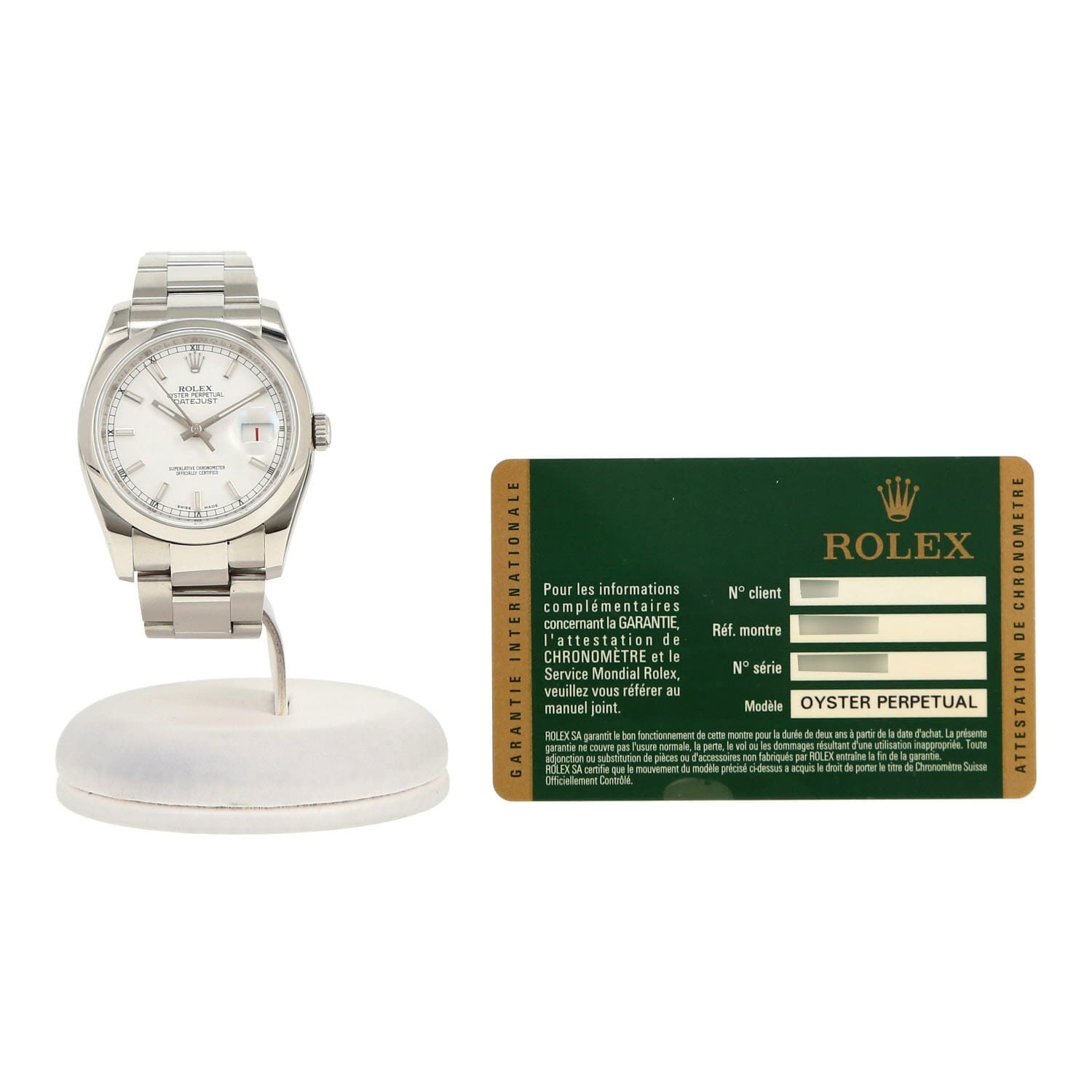Rolex Datejust 116200 Acier 36mm – Montre d’Occasion
