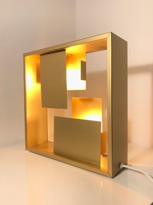 Artemide - Gio Ponti - Lampe de table - Or du destin - Métal