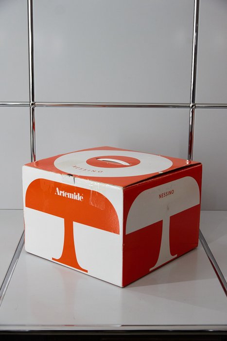 Artemide - Giancarlo Mattioli - Lampe de table - Nessino - Orange - Polycarbonate