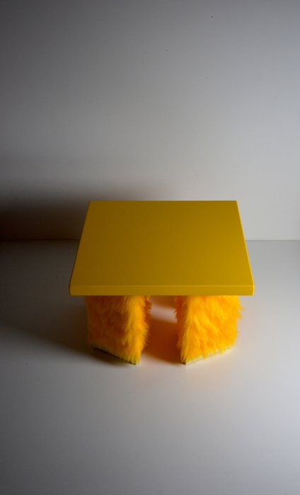 Studio Greca - Table basse - eccentrique - Bois, Cuir - éd. 4 sur 4