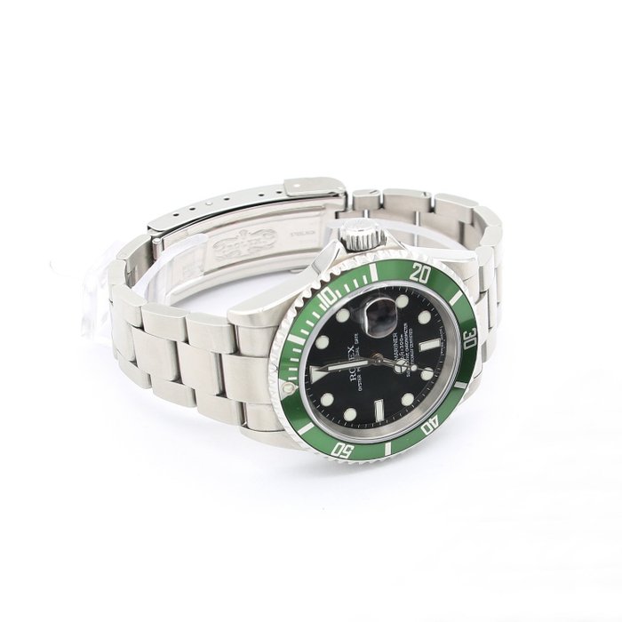 Rolex - Submariner Date - Sans Prix de Réserve - 16610LV (Kermit) - Homme - 2000-2010