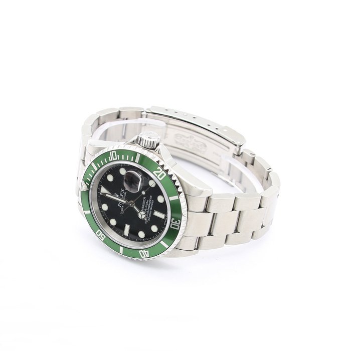 Rolex - Submariner Date - Sans Prix de Réserve - 16610LV (Kermit) - Homme - 2000-2010