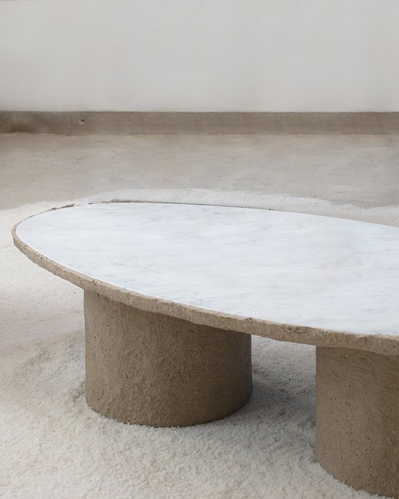 JOB studio - Jonathan Bocca - Table basse - Tradition - Marbre, Papier