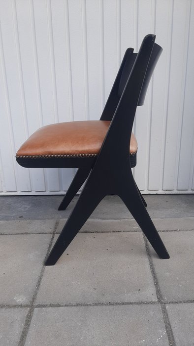 Casala - Carl Sasse - Chaise - Pingouin - Bois, Cuir